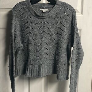 American Eagle Outfitters Charcoal Knit Women's Sweater